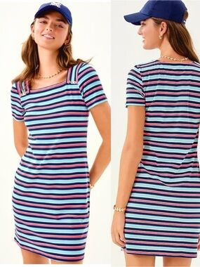 Lilly Pulitzer Beaty Nautical Stripe Minidress